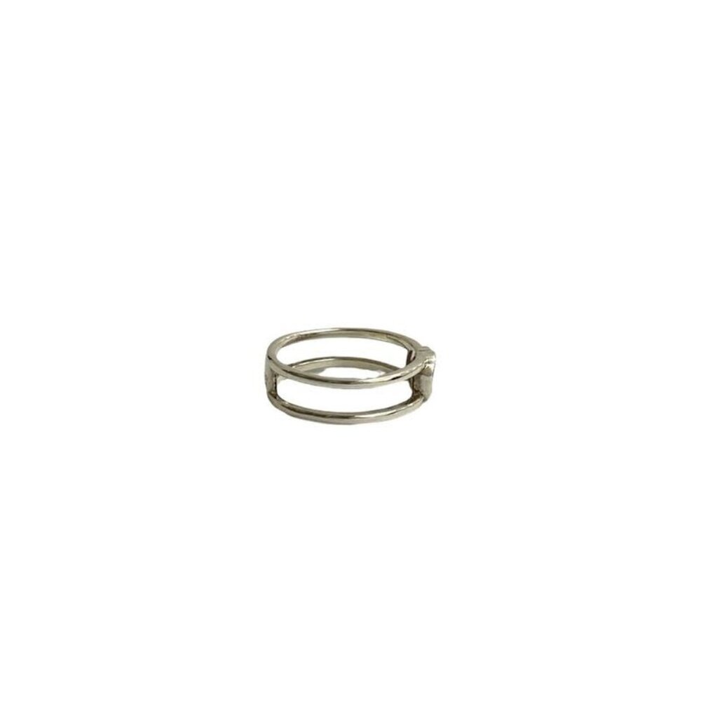 Gucci Interlocking G Silver 925 Ring No 12 Accessories - Picture 5 of 6